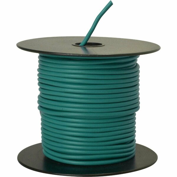 Road Power 100 Ft. 14 Ga. PVC-Coated Primary Wire, Green 56421923